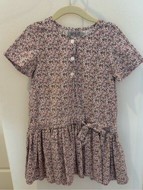 Wheat Girls' Floral Short Sleeve Dress size 3